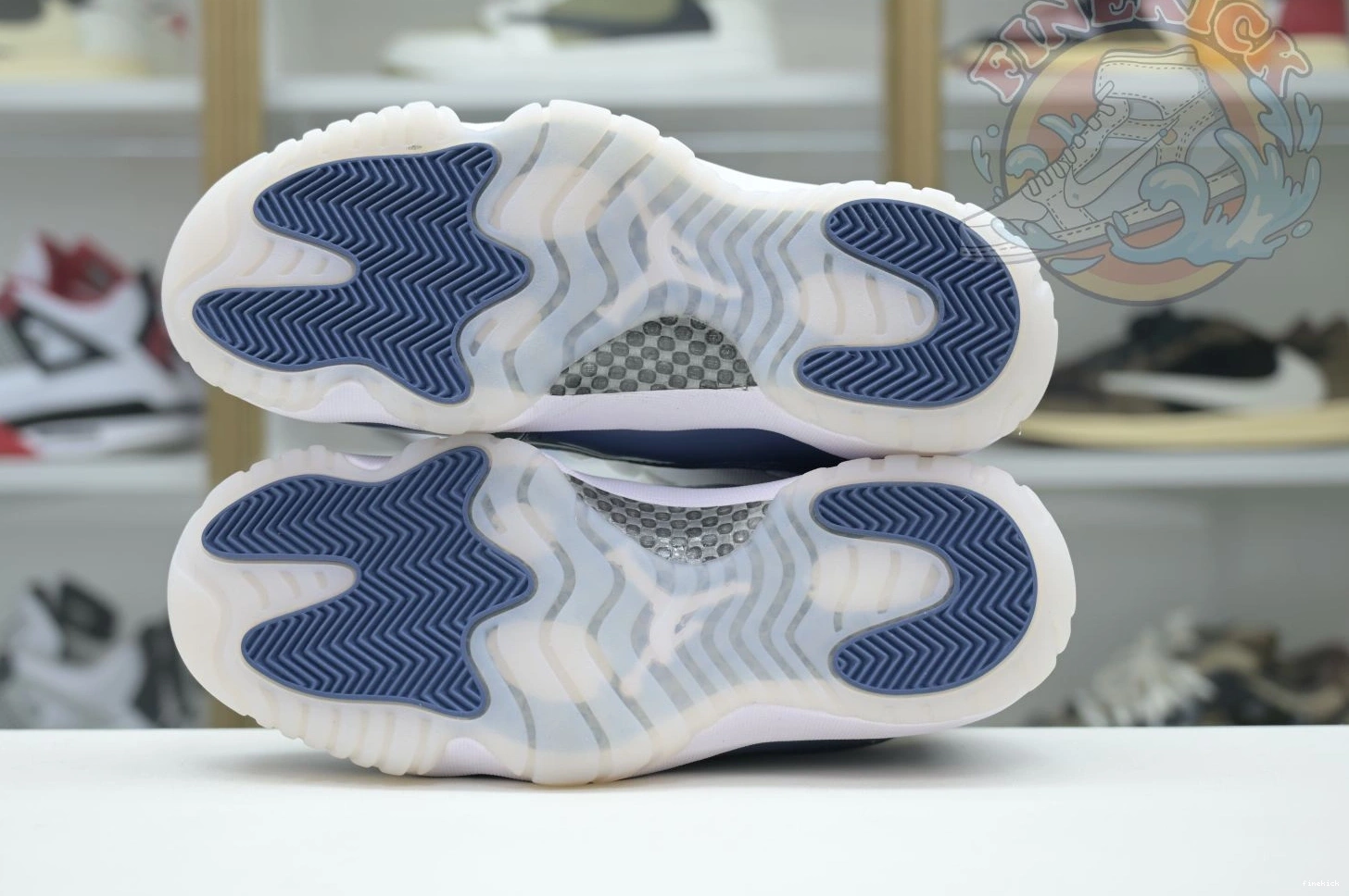 Jordan Low“Diffused Jordan Air 11 Blue” 1231